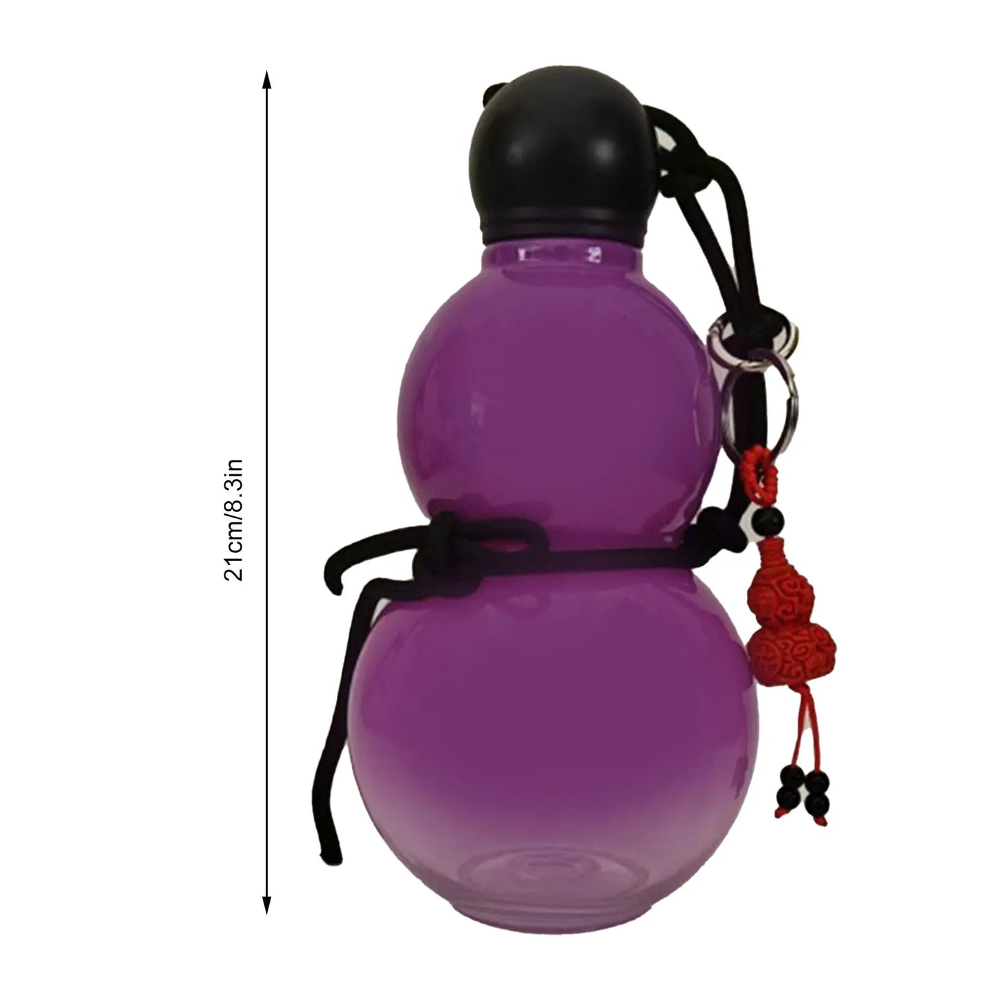 Gourd Style Insulated Sports Water Bottle Portable Fitness Accessory