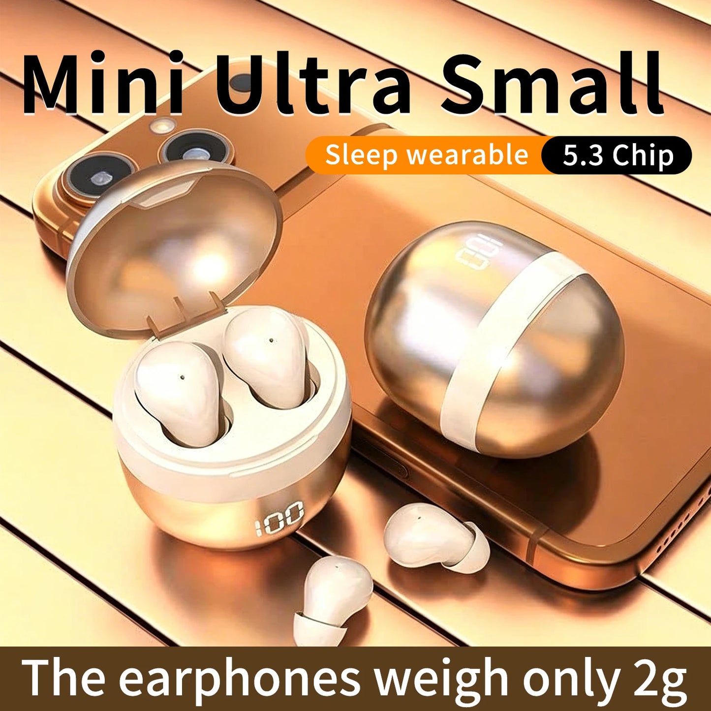 Shuke Wireless Earbuds With Active Noise Cancellation And Low Latency