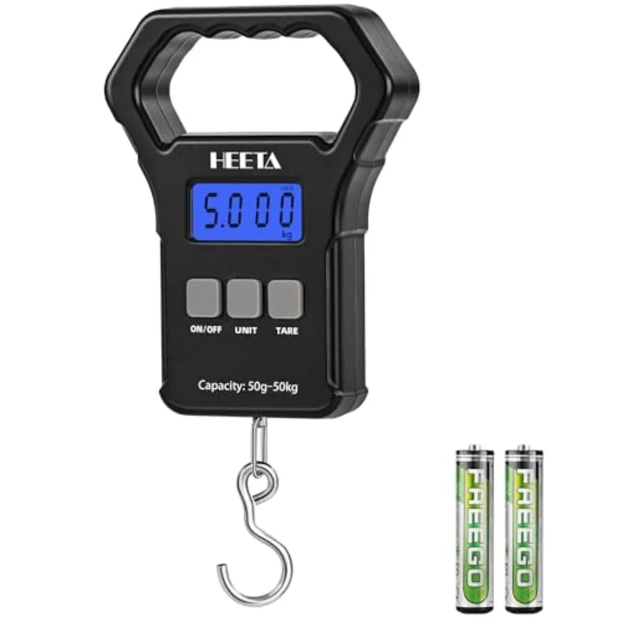Digital Fishing Weight Scale 110lb Portable Hanging Scale