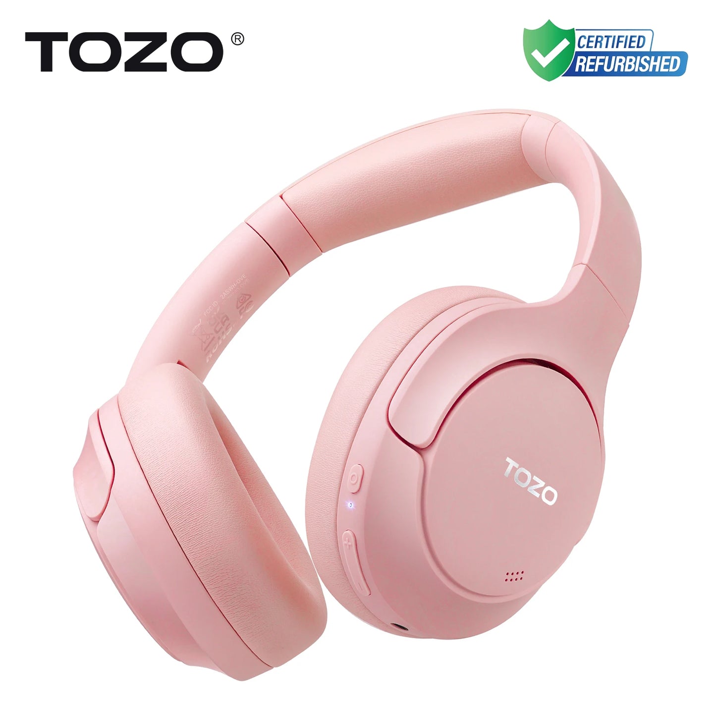 TOZO Refurbished HiRes Over Ear Headphones With ANC Wireless