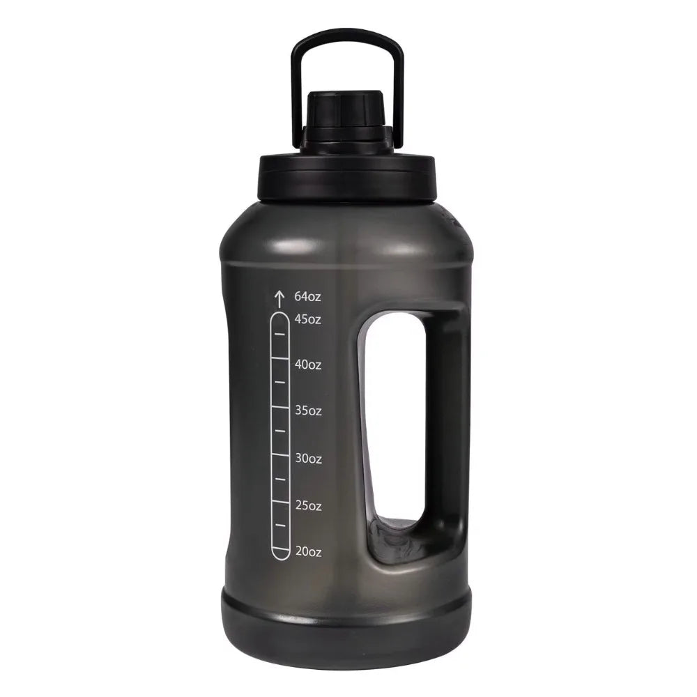 Mainstays Reusable Water Bottle With Straw And Chug Cap
