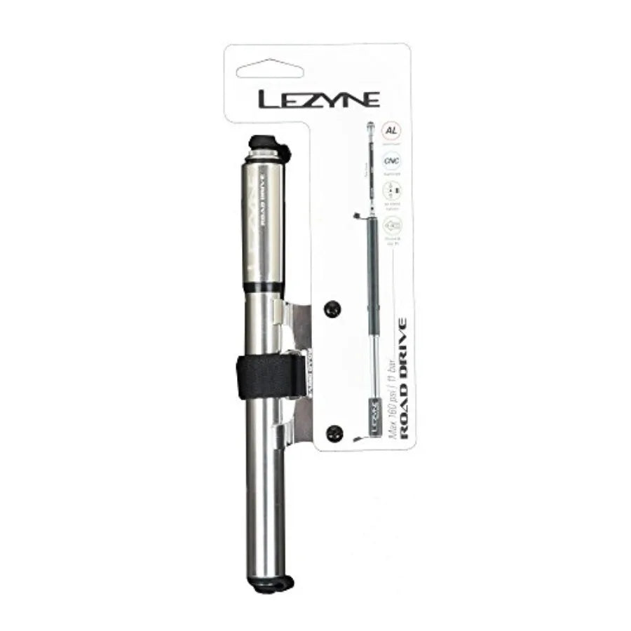 Road Drive Bicycle Hand Pump 160psi ABS Flex Hose Presta