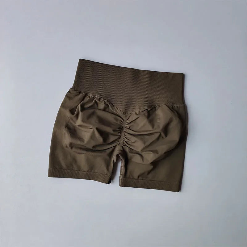 SKINOFSKIN Hip Lifting Sports Shorts For Women High Waist