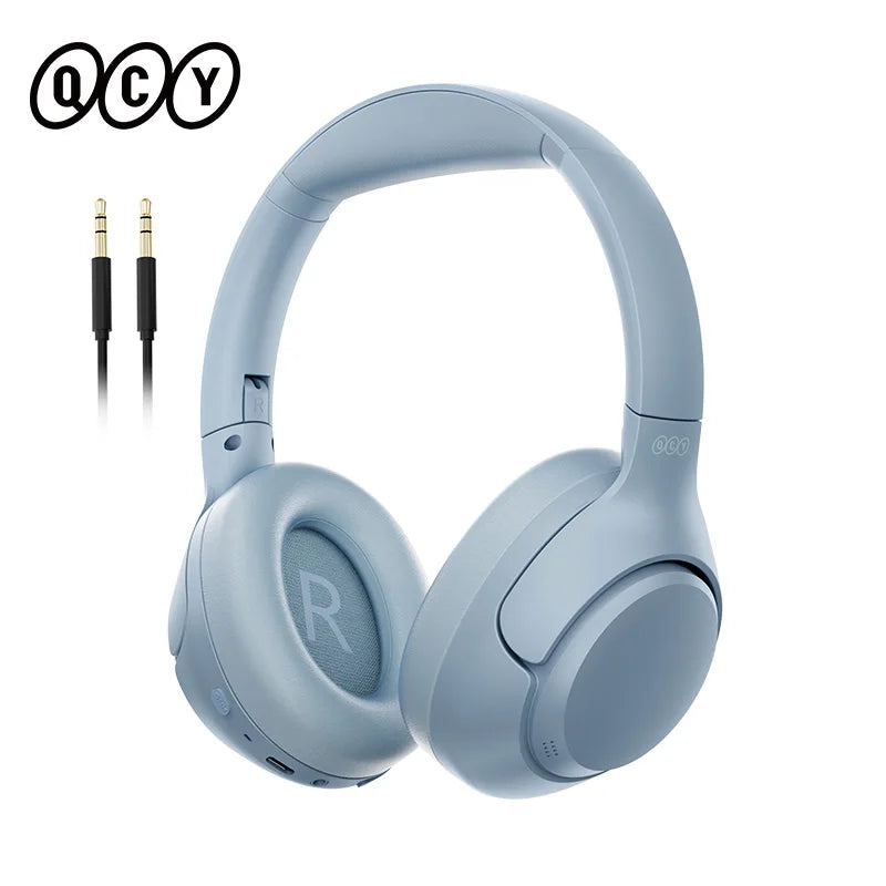 QCY H3 ANC Hybrid Wireless Headphones With 60 Hour Playtime