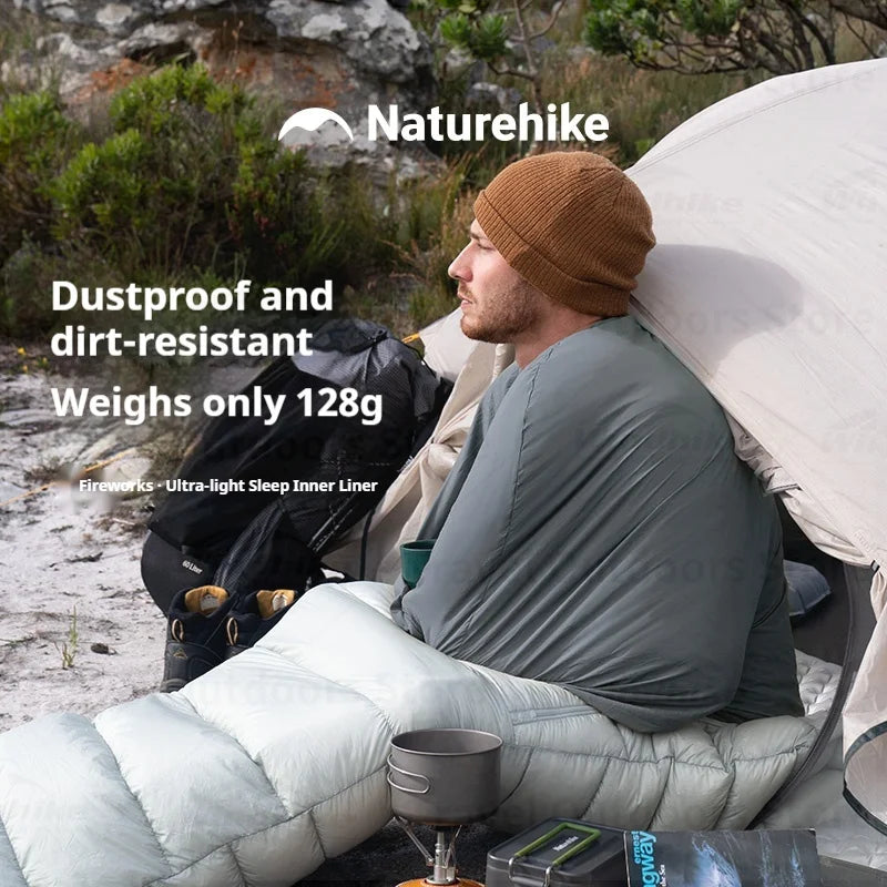 Naturehike Ultralight Sleeping Bag Liner 128g For Camping