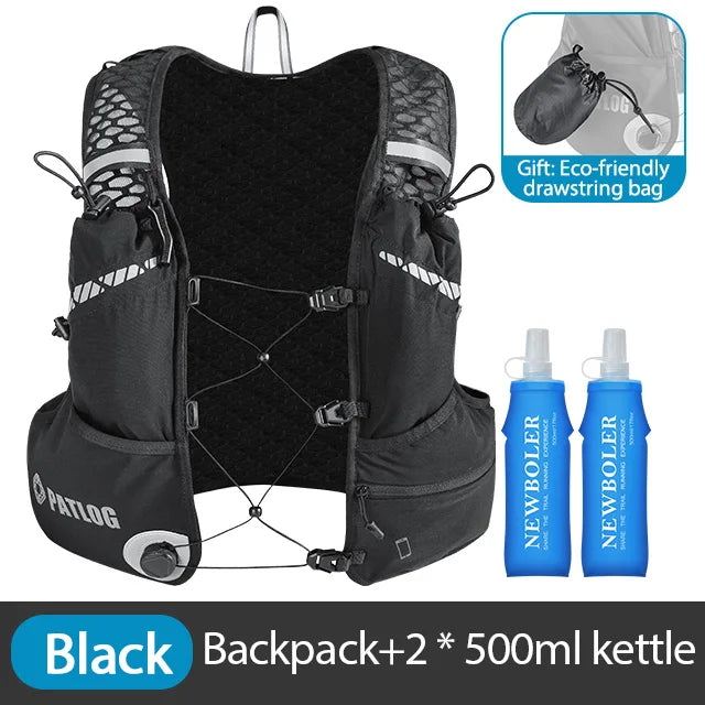 Breathable Hydration Vest Backpack For Trail Running And Cycling