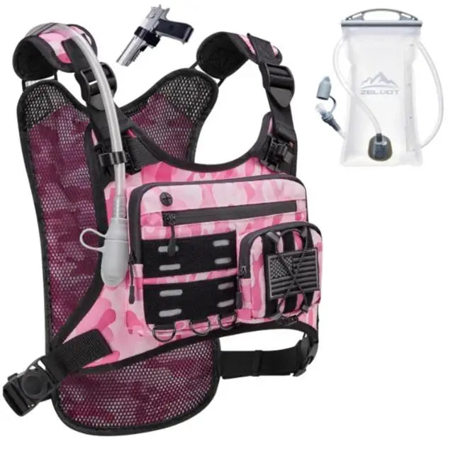 Lightweight Running Chest Pack Hydration Backpack For Men Women