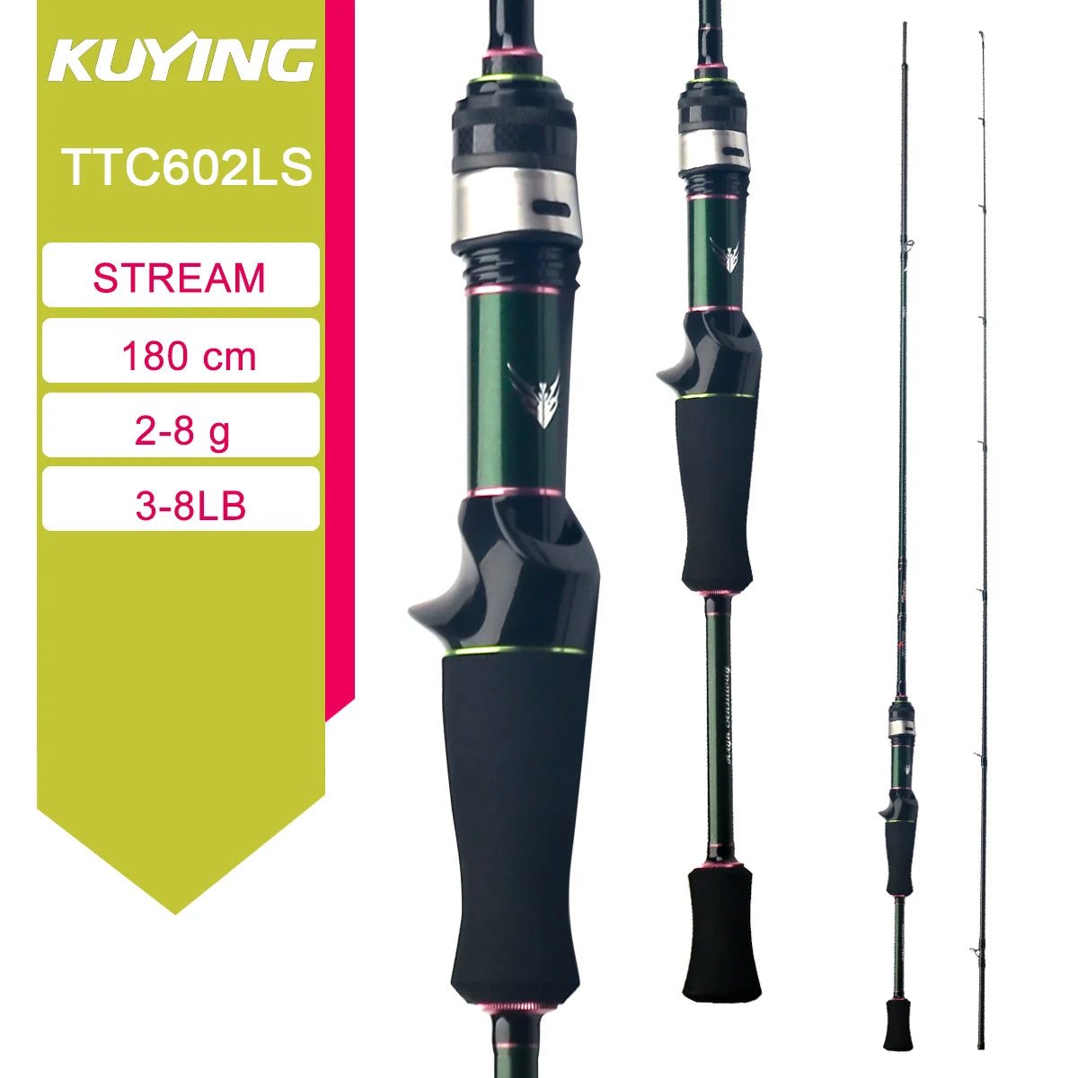 Kuying Carbon Fishing Rod For Casting And Spinning