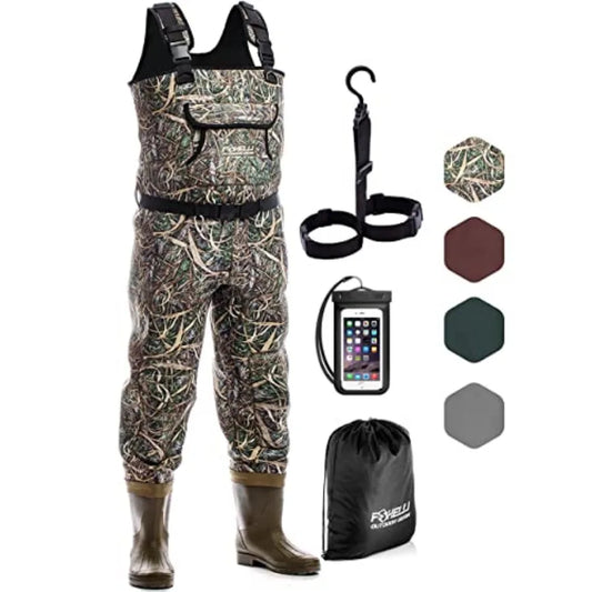 Waterproof Neoprene Chest Waders for Hunting and Fishing