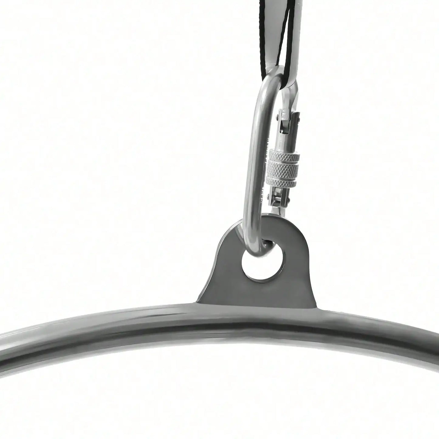 Aerial Lyra Hoop Gymnastic Equipment Stainless Steel Ring 350Kg