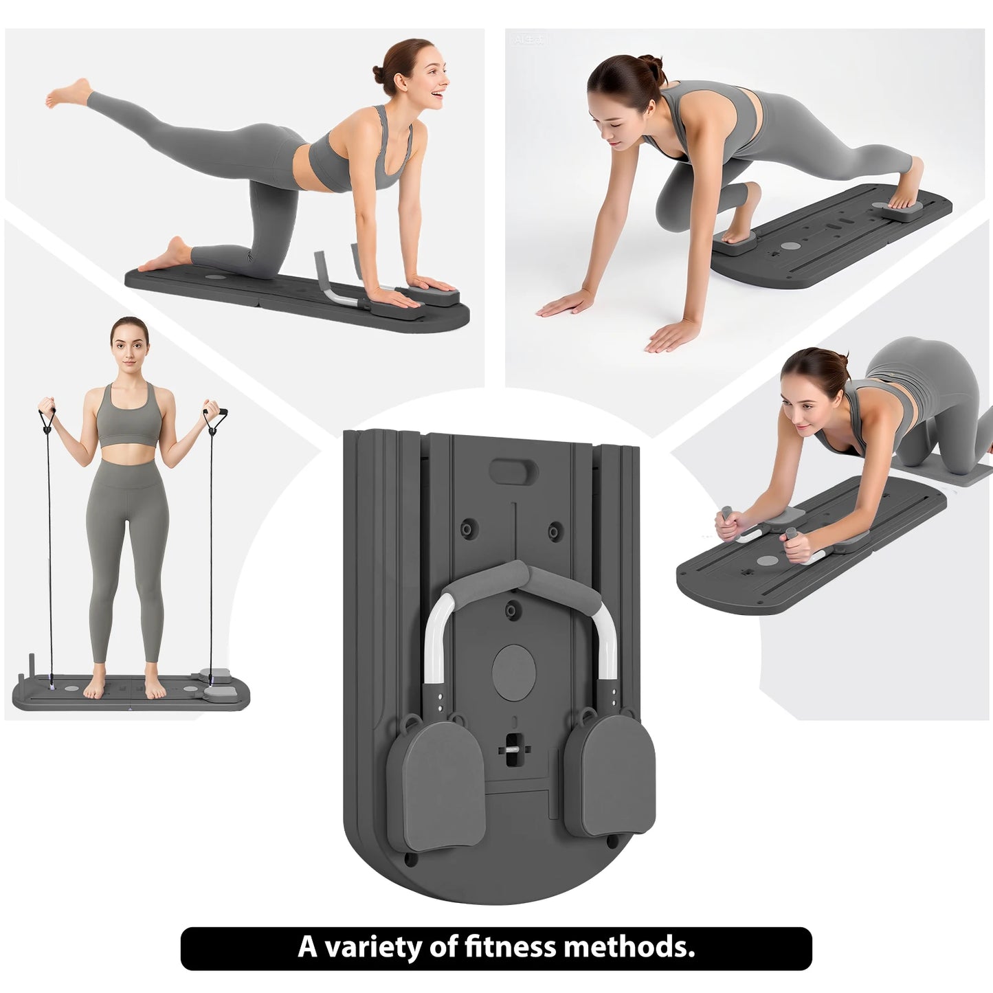 8-In-1 Abdominal Trainer For Core Strength And Home Gym Fitness