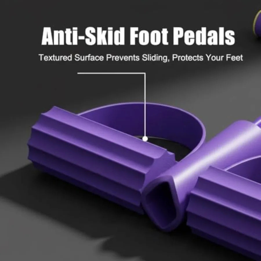 Pedal Resistance Bands With Handles For Full Body Training