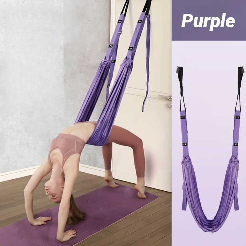 Adjustable Aerial Yoga Strap For Stretching And Leg Splits Trainer