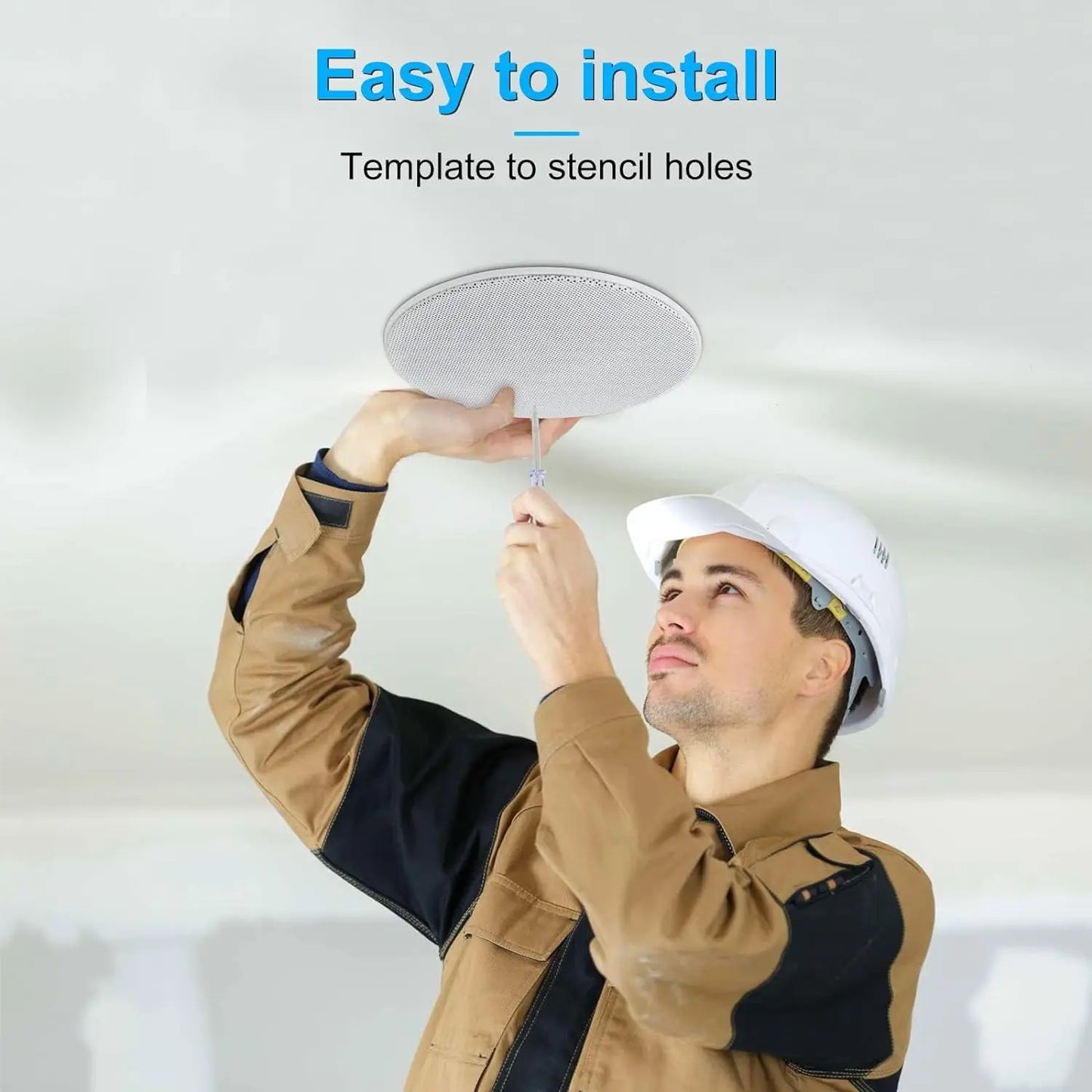 Herdio 320W Bluetooth Ceiling Speakers 2 Way HCS418BTX2
