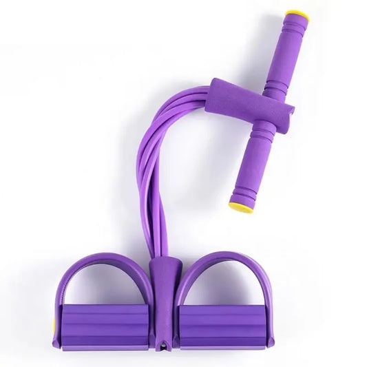 Multifunctional Yoga Pedal Resistance Band For Full Body Home Workout