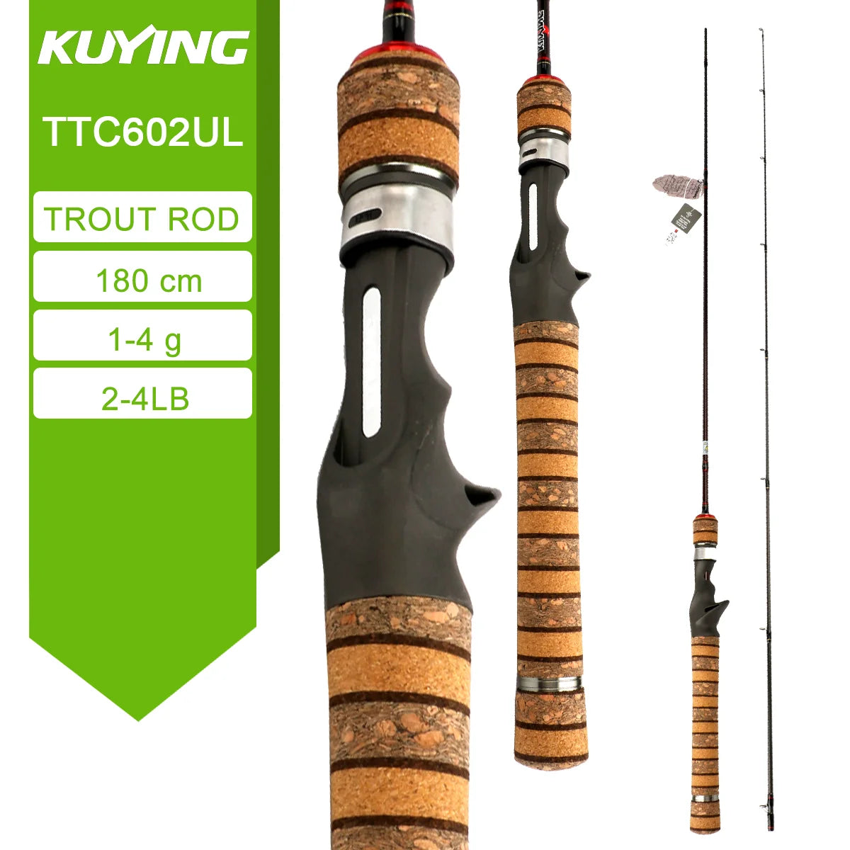 Kuying Teton Spinning Casting Rod For Lures Fuji Parts