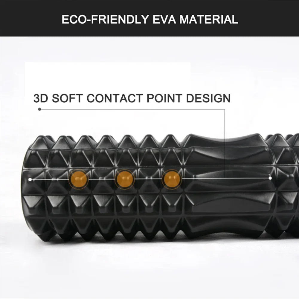Foam Massage Roller Hollow Column For Muscle Massage And Rehab