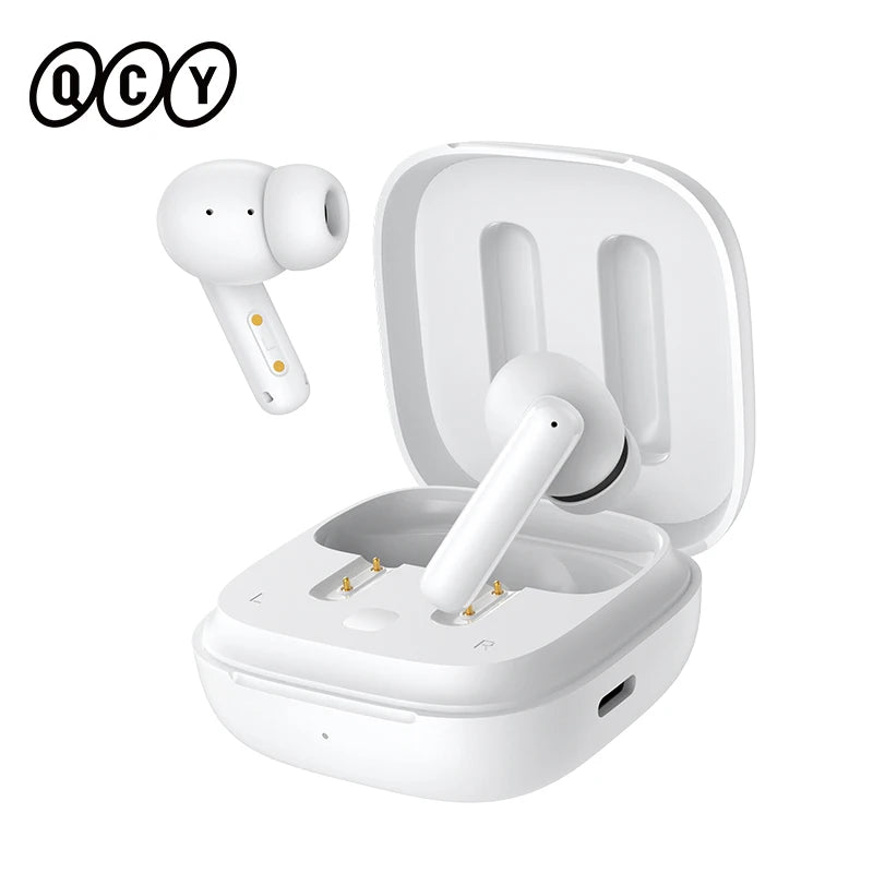 QCY T13 ANC Wireless Earbuds With Bluetooth 5.3 Connection
