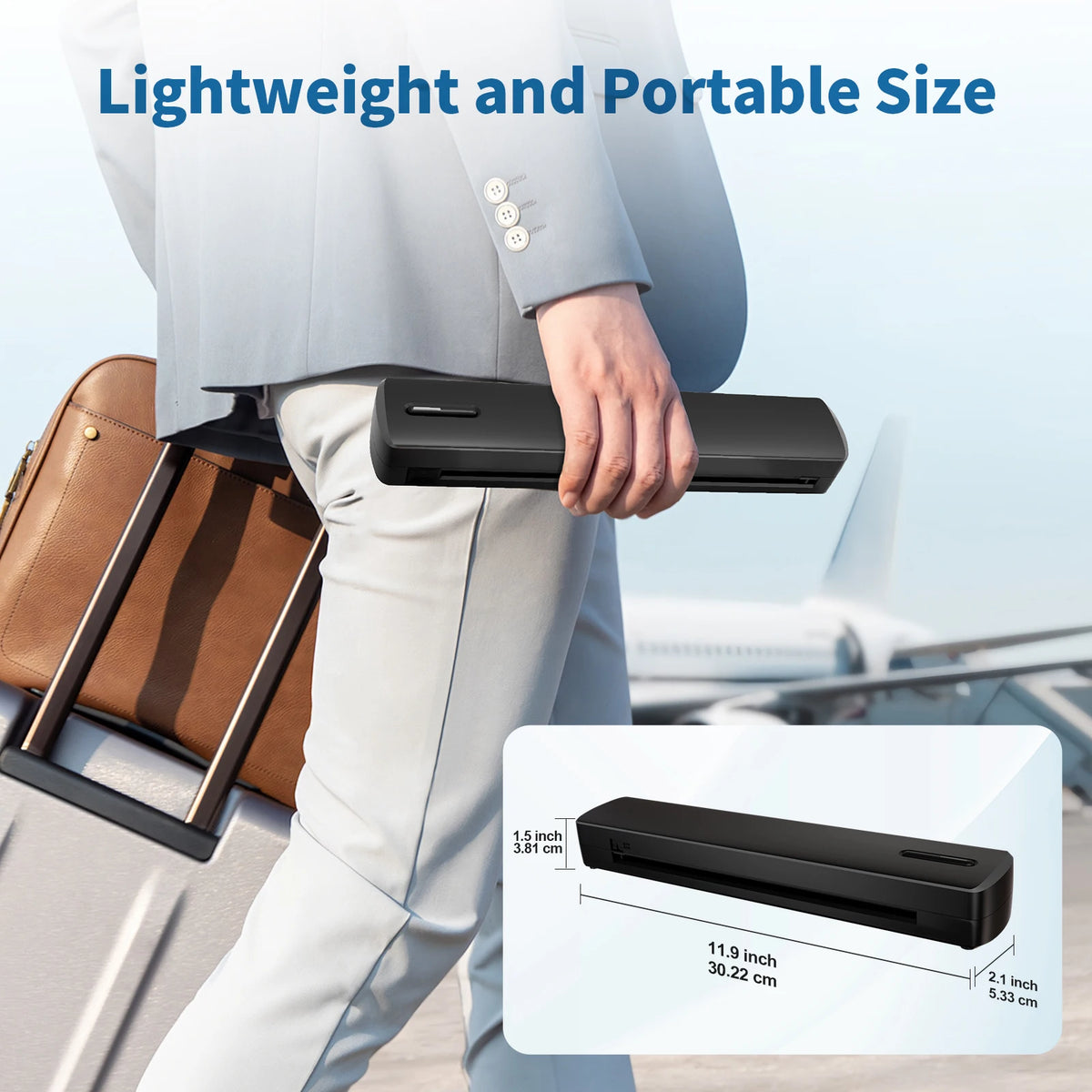 TakeYou Portable Wireless Thermal Printer For Home Office And Travel