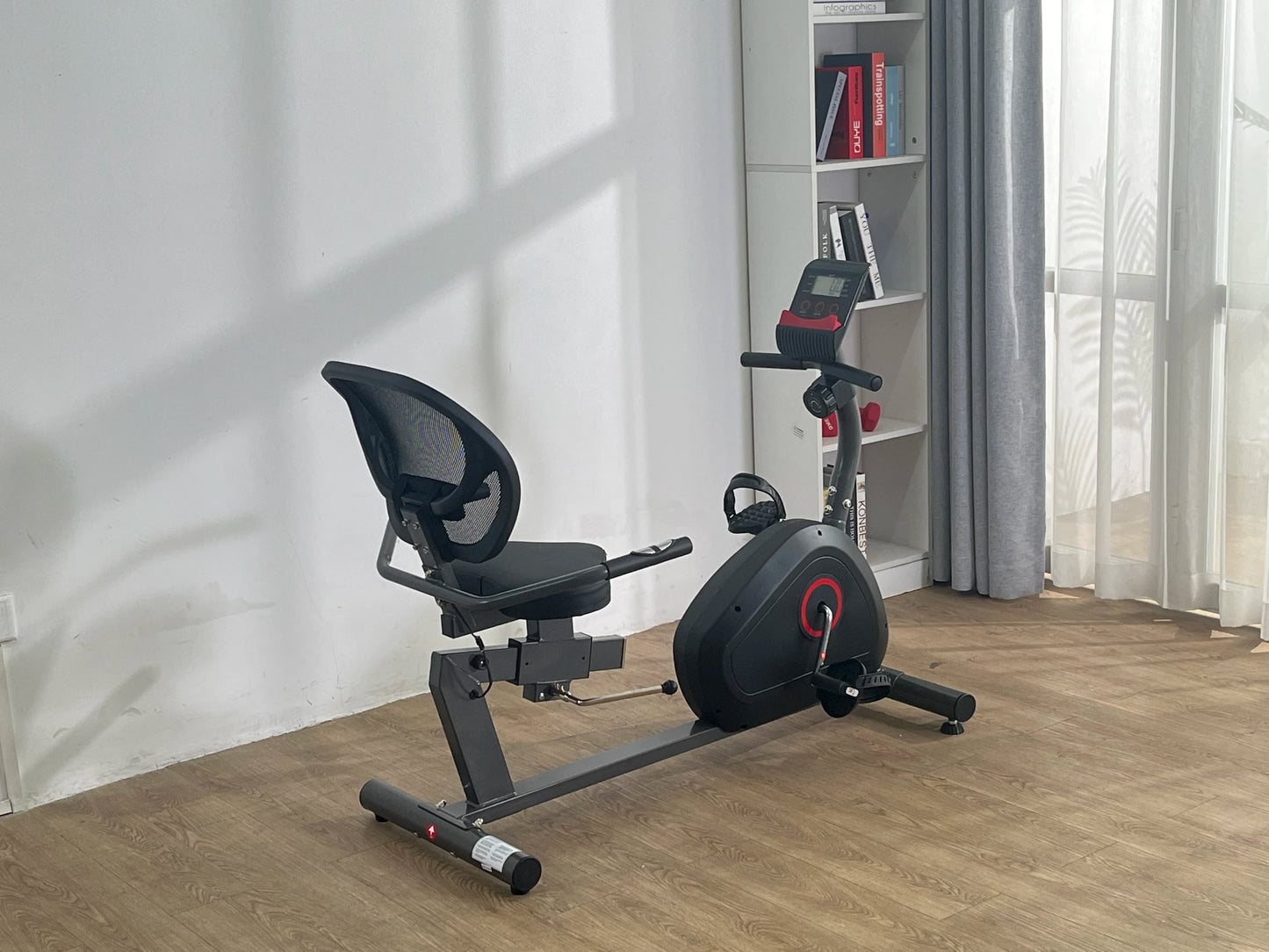 Recumbent Exercise Bike For Home Eight Levels Quiet Seat