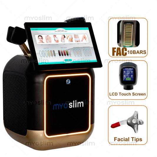Myoslim 4-Wavelength 808nm Lase Diode Hair Removal Machine