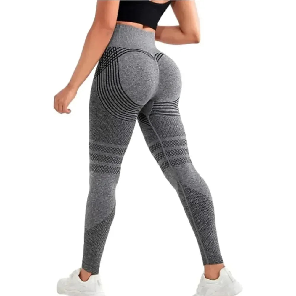 Cellulite 3D Leggings High Waist Butt Lift For Gym Workout