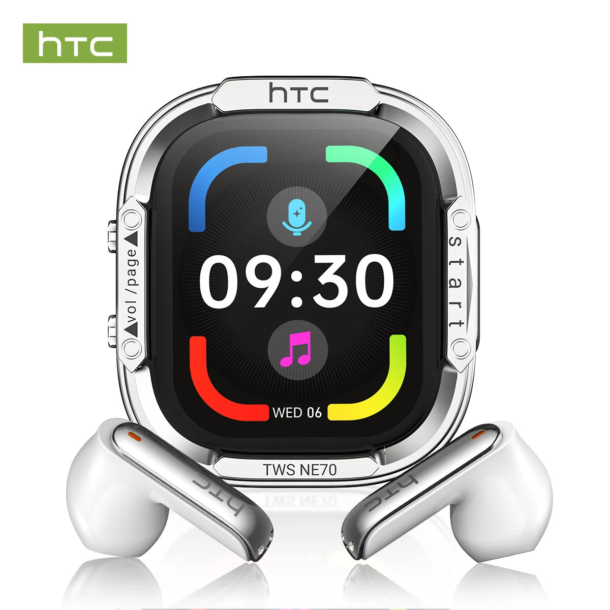 HTC NE70 Wireless Bluetooth Earphones With Active Noise Cancellation