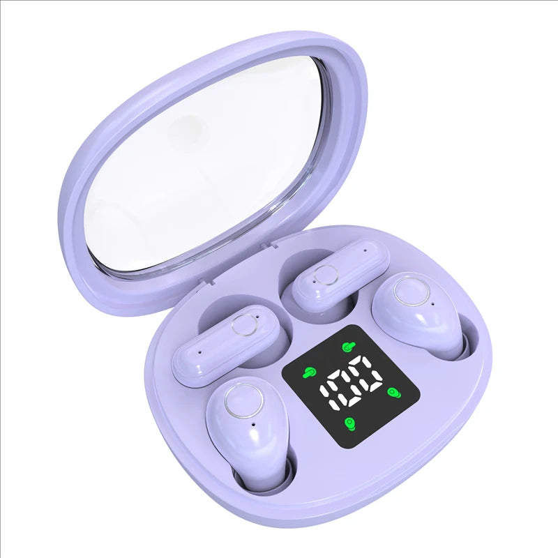 SHUKE 2in1 Wireless Bluetooth Earbuds With Noise Cancelling Battery Life