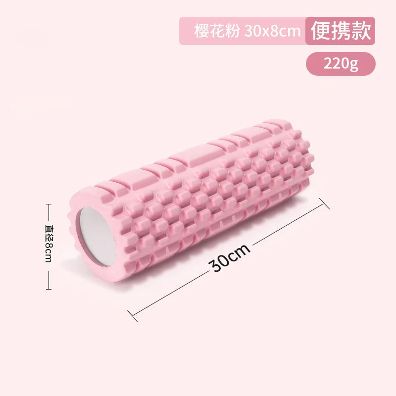Yoga Foam Roller And Block Set For Deep Tissue Massage