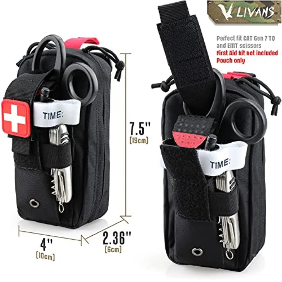 Tactical MOLLE Medical Pouch EMT First Aid IFAK Kit