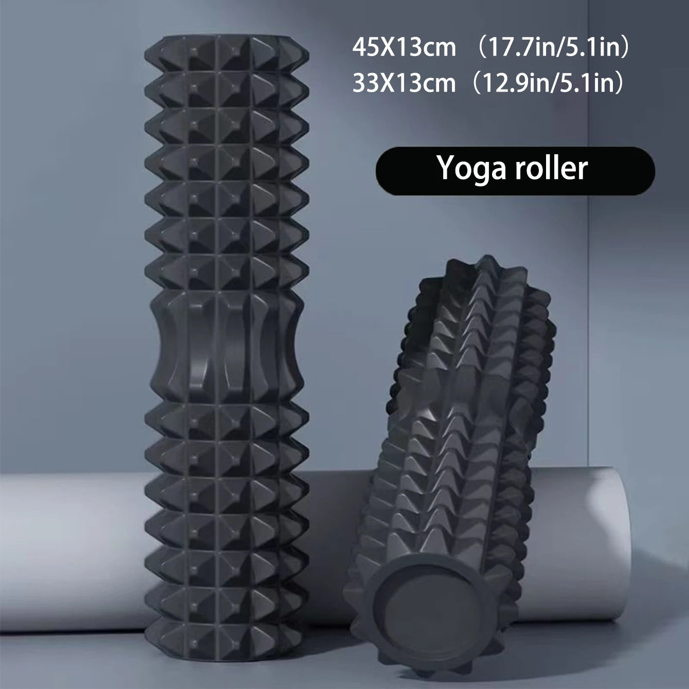 Fitness Foam Roller Yoga Pilates Muscle Relaxation Exercise Equipment