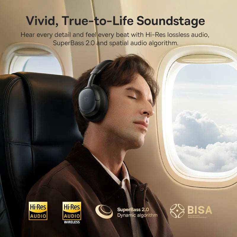 Baseus Bowie MH1 ANC Wireless Headphones With LDAC
