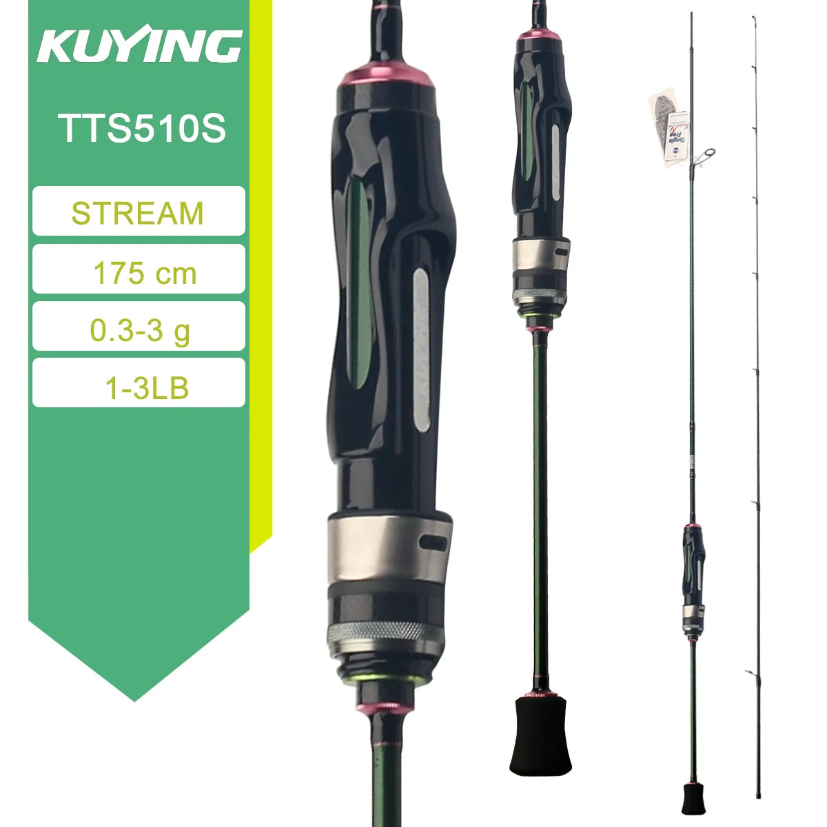 Kuying Teton Spinning Casting Rod For Lures Fuji Parts