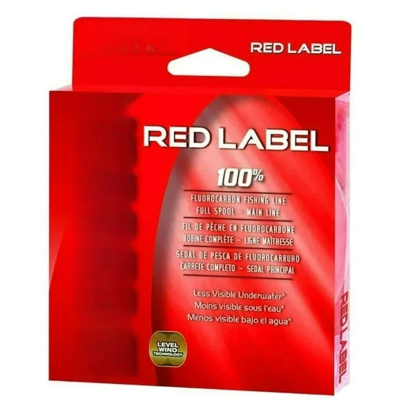 Red Label Fluorocarbon Floating Fishing Line For Ocean Boat Fishing