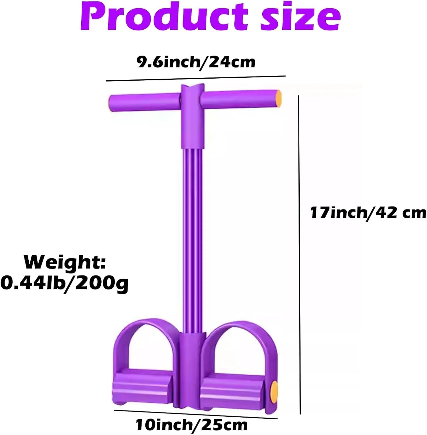 Multifunctional Yoga Pedal Resistance Band For Full Body Home Workout