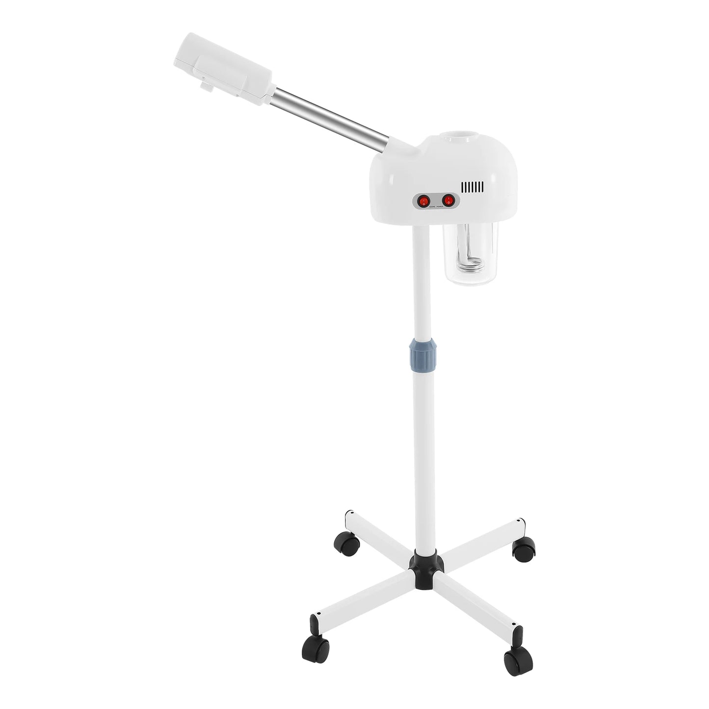 Ozone Facial Steamer On Wheels, Adjustable Height, 360 Degree Nozzle