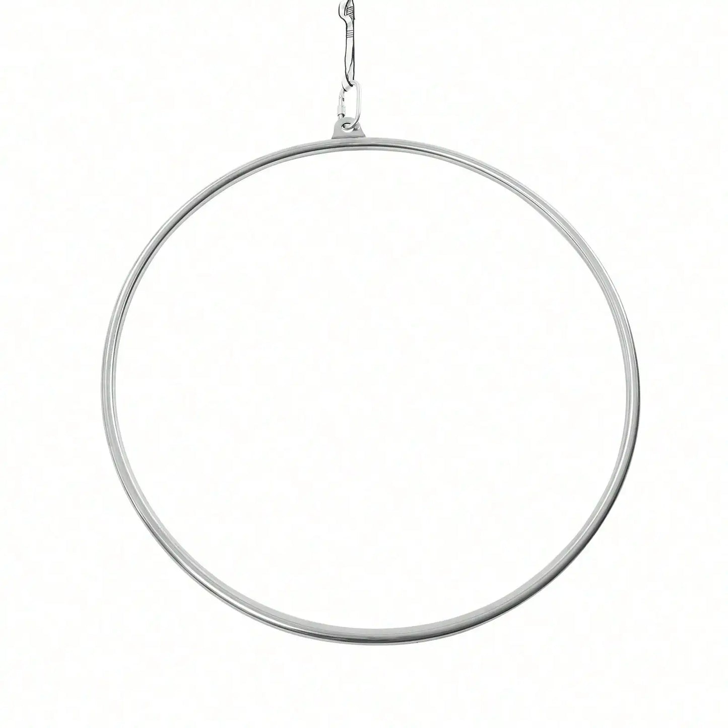 Aerial Lyra Hoop Gymnastic Equipment Stainless Steel Ring 350Kg