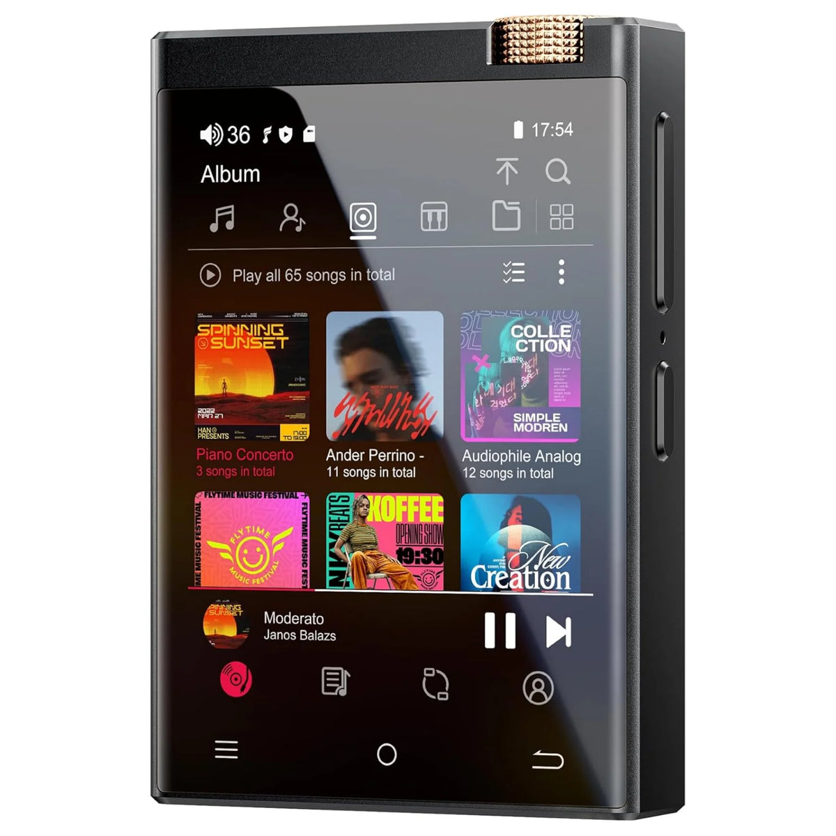 Oilsky Hi-Fi Lossless Music Player With Bluetooth And WiFi