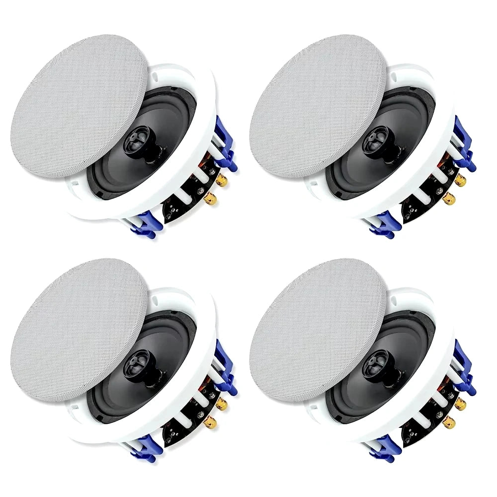 Herdio Two Way Ceiling Speakers Passive Flush Mount