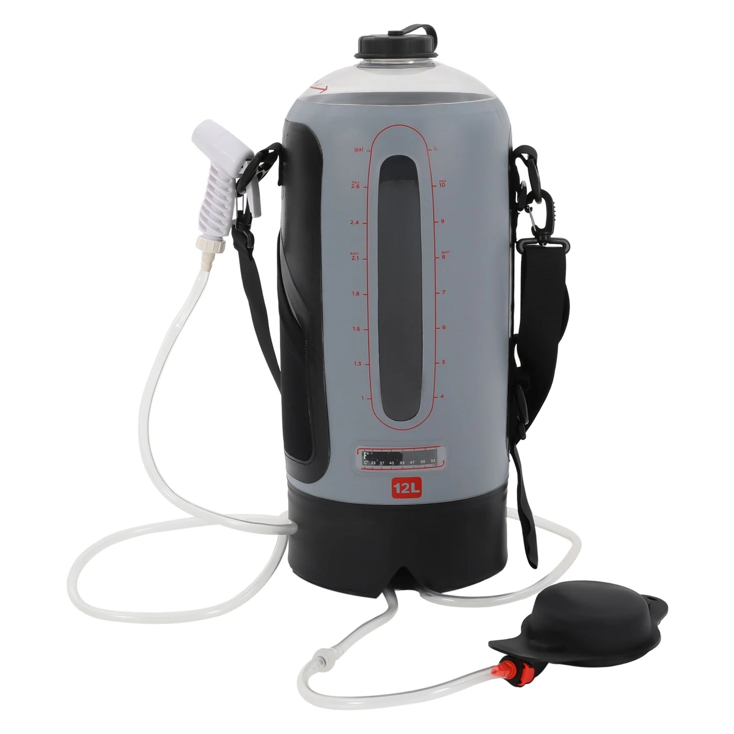 Bymaocar Portable Outdoor Pressure Camp Shower Air Pump