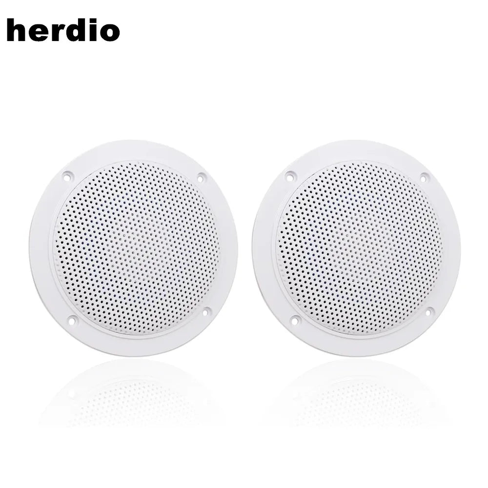 Herdio 160W In Wall Waterproof Ceiling Speaker Surround Sound