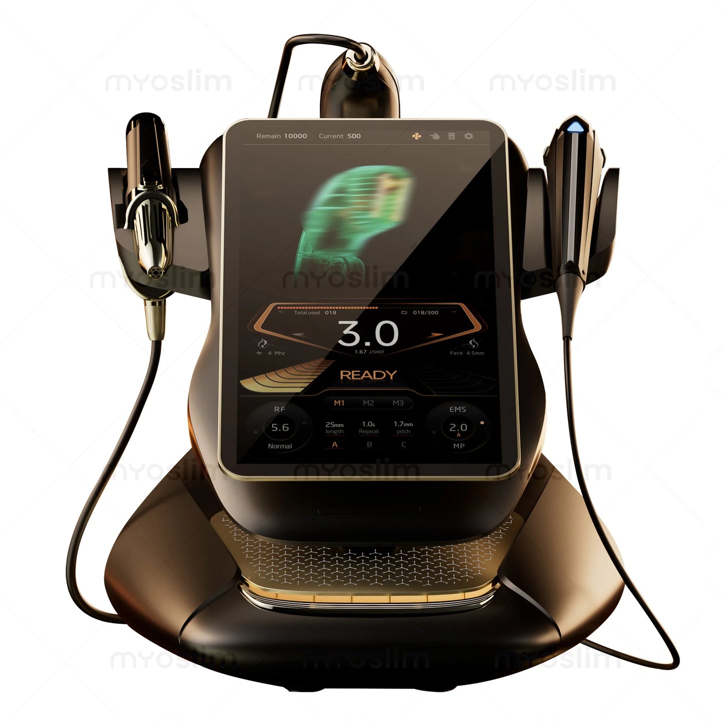 360MAX 25D HiFU 3In1 Salon Facial Machine Noninvasive