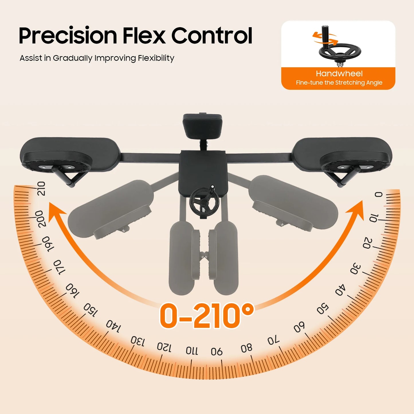 Leg Stretcher Machine 220lbs Heavy Duty For Flexibility Training