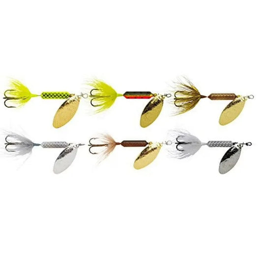 Worden's Rooster Tail Spinner Trophy Fishing Lure Kit