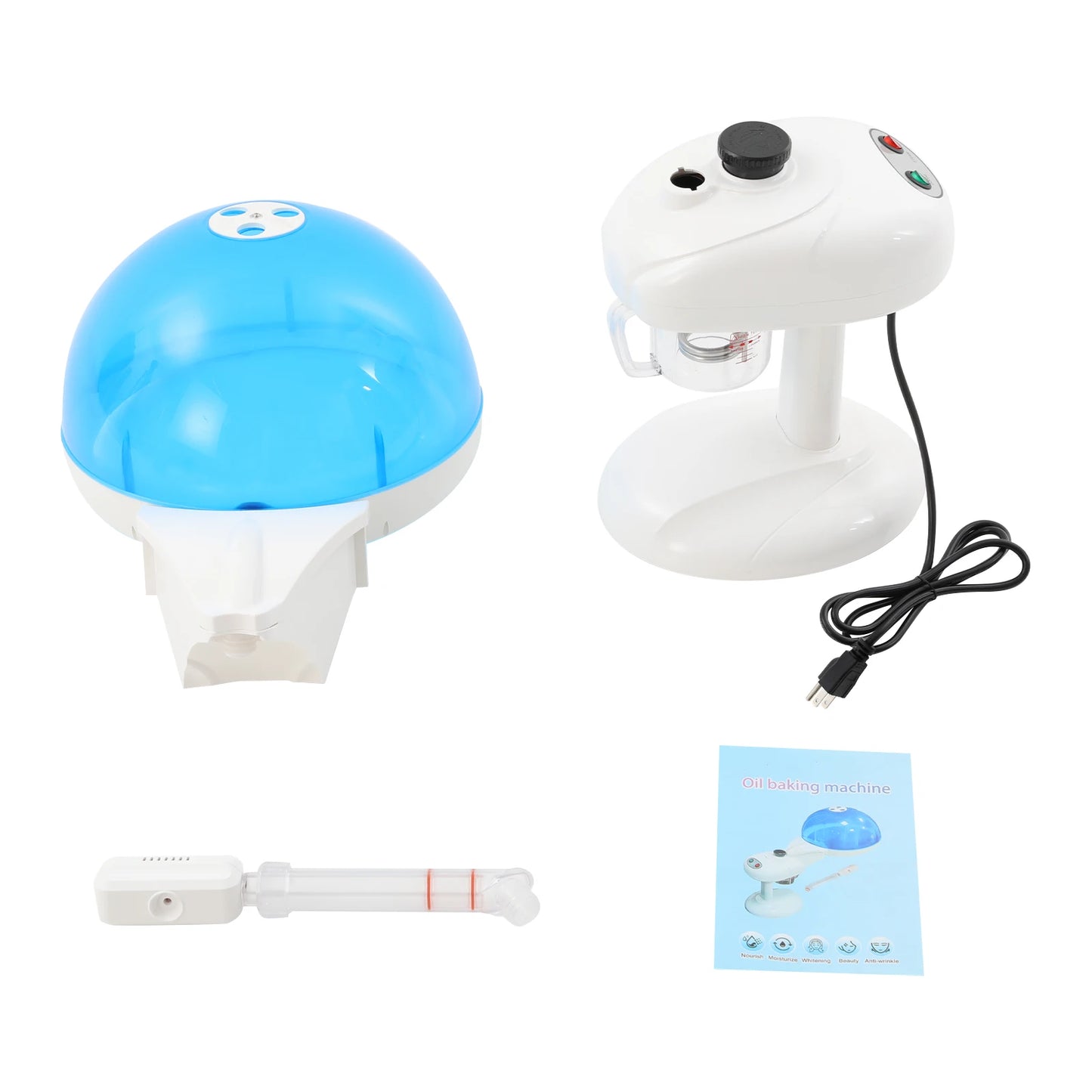 Bymaocar 2 In 1 Hair And Face Steamer Cap With Nano Ion
