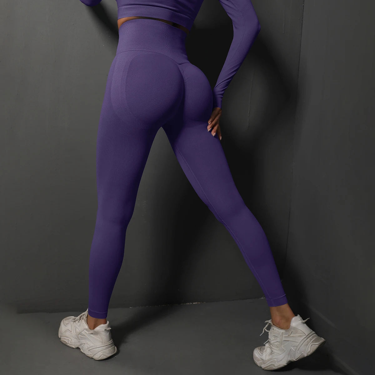 Hamidou Women Yoga Leggings High Waist Seamless Fitness Pants