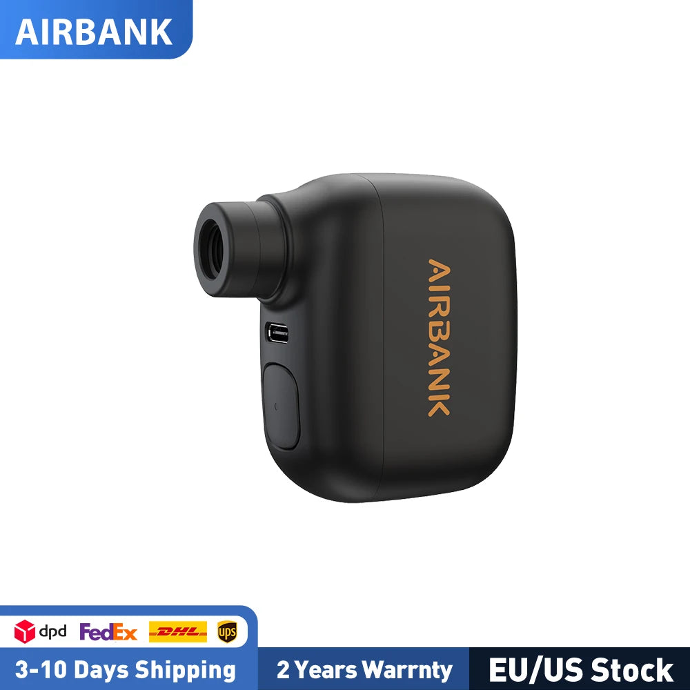 AIRBANKEPUMP Pocket SE Mini Portable Electric Bicycle Pump Cordless