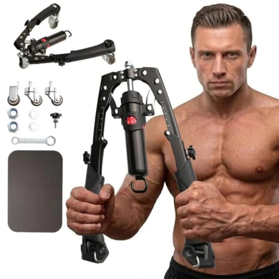 Hydraulic Arm Trainer And Chest Exerciser With 15 Level Resistance