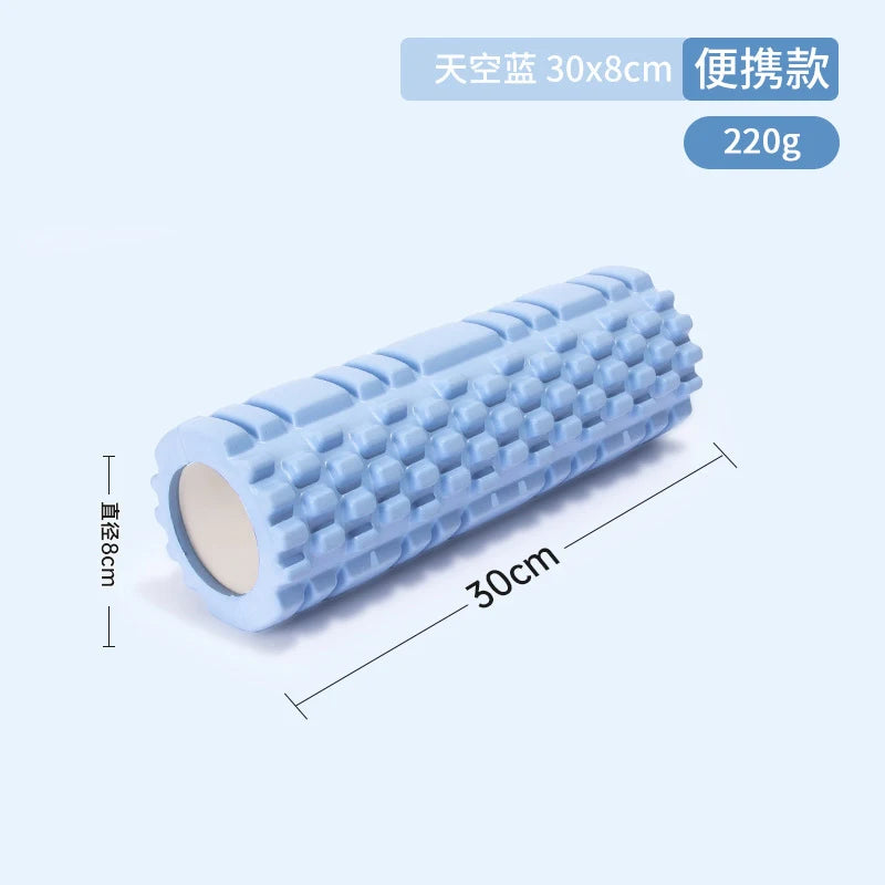 Yoga Foam Roller And Block Set For Deep Tissue Massage