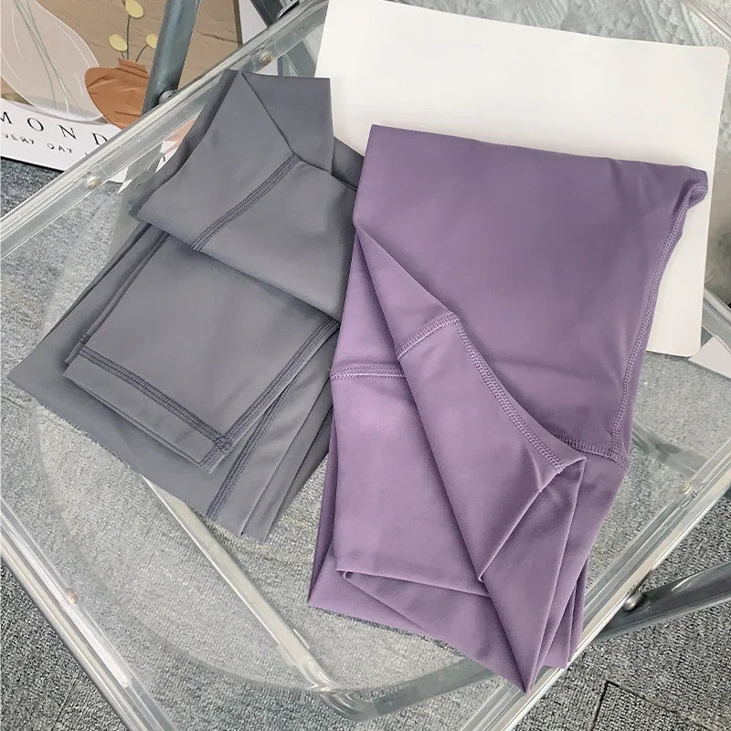 Breathable High Waist Yoga Leggings Quick Dry For Fitness Running